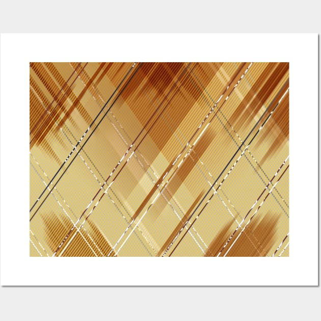 Diagonal stripes background 5 Wall Art by B&K